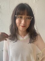 フー(fue’)&nbsp;ゆるふわセミロング×ナチュラルブラウン