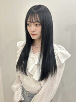 ゼストララ(ZEST Lara)&nbsp;透け感ブラック☆黒染めしないリクルートカラー【吉祥寺】misaki