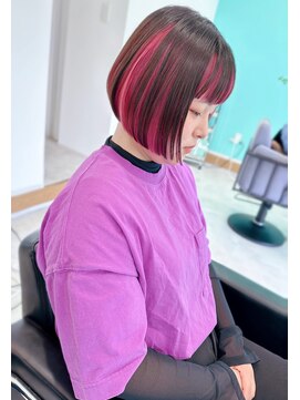 ユーフォリア(Euphoria.) ユーフォリア大人可愛いインナーカラー