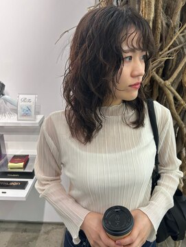 ソーソー(SoSo) 《SoSo》コスメパーマでうねうねパーマスタイル