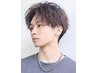 【指名なし】メンズカット＋眉カット　￥6,160～￥7,040　値段変動あり