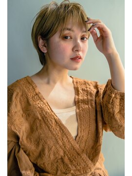 ルス 立川(LUZ) 【LUZ立川】マッシュショート＋ミルクティーベージュ★New Open