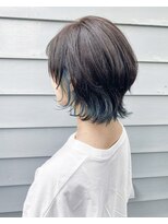 フラム(fulam)&nbsp;ショートウルフ×インナーターコイズブルー