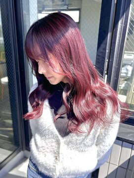 ザ オーダー(THE ORDER) ブリーチなし 赤髪 ボルドー 高発色チェリーレッド 艶感 韓国