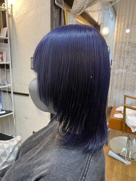 シャラ美容室 ブルー