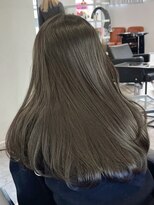 ニトバイアンキシム(nit by ahnkism) ミディアムロングレイヤーカットブリーチなしダブルカラー堀江