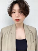 札幌ショート　ハンサムショート×パーマ