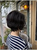 髪質改善大人可愛い20代30代40代50代ショートボブ