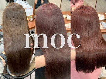 moc 立川 前髪カット/ブリーチ/ダブルカラー/髪質改善/韓国/レイヤー