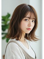 フルショウ 栄店(FURUSHO)&nbsp;韓国風巻き/くびれ巻き/ナチュラル外ハネボブ/小顔モテへア