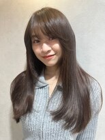 ロンド ルージュ 銀座店(Lond rouge) ミニウルフレイヤーカット顔周りカット前髪カット韓国ロング銀座