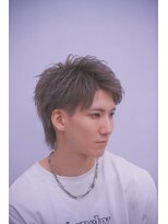 ポプルス(popls)&nbsp;ウルフカット/ショートウルフ/スパイキーウルフ/グレージュ