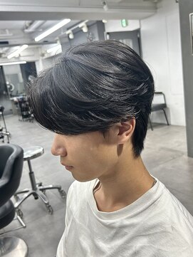 オーバル バイ アピッシュ(OVARL by apish) パーマ落とし/縮毛矯正/曲がる縮毛矯正/メンズパーマ/原宿