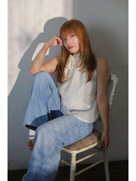 ベレッタ 枚方店(veretta.) 美髪レイヤー/サイドバング/触覚ヘア/大人可愛いストレート