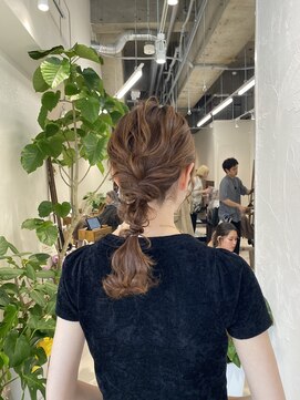 リル 茅ヶ崎(Liru:) ヘアセット/ヘアアレンジ/カチモリ/編みおろし/ハーフアップ