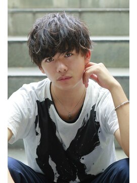 リップス 心斎橋(LIPPS) 【緩め】スパイラルパーマ　マッシュ