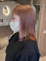 プール(pour.)&nbsp;ピンクベージュボブ