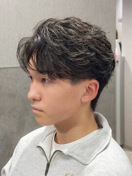 テクト バイアッシュ 吉祥寺店(Tect by Ash) フェザーパーマセンターパート毛流れフェザーショート吉祥寺