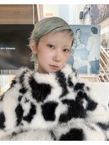 ステップボーンカットオオサカ(STEP BONE CUT OSAKA Via TICK-TOCK) 【ステップボーンカット】マニッシュショート