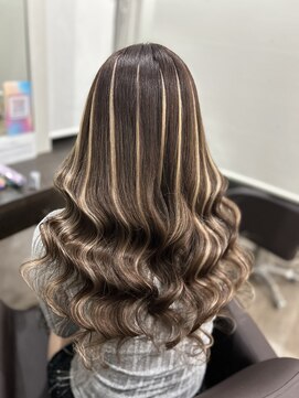 グランディールヘアデザイン(grandir hairdesign) ダークブラウン×ハイライト！-Yurika-