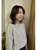 大人可愛いレイヤースタイル