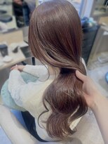 エレノア 梅田 大阪駅前第4ビル店(Eleanor) 【菜菜】血色感あっぷ◎ピンクブラウン艶カラー