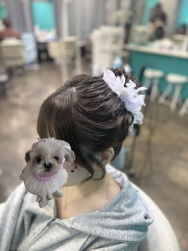 リエラ 新宿(RIERA) ボブ~ミディアムアップお団子
