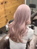 ロックス バイ マグ 松本(rocks BY MAG)&nbsp;10代20代ブルベブリーチ2回ベースカラー透明感ピンクグレージュ