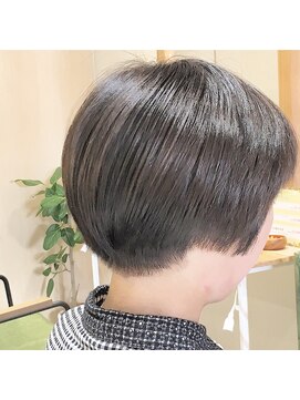 ナノハナ 鹿沼で唯一本格ヘッドスパが出来る美容室　ショートボブ