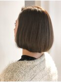 【EIGHT溝の口】デザインカラー_切りっぱなしボブ