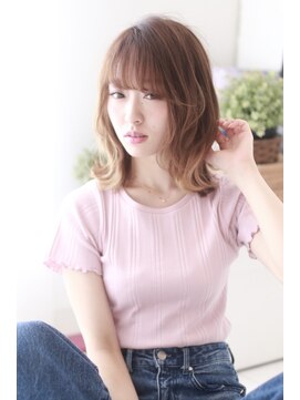 メリーランド 自由が丘(MerryLand) 【MerryLand自由が丘 】好感度◎！束感外ハネミディ☆