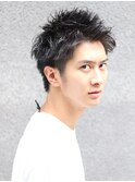 無造作黒髪束感。好印象!!ビジカジスタイル★