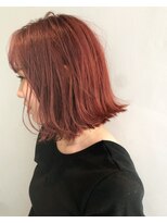 クラン(clan)&nbsp;clan小顔 ボルドー外フレンチボブ