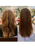 髪質改善ストレート【復元ヘアエステ】
