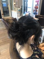 アフィナー 上大岡(Afinar) 【上大岡/Afinar】ゆるふわ編み込みアップ