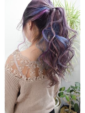 サイ(sai) 【sai】イヤリングラベンダーブルー