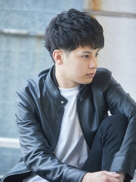 ヘアサロン ドットプラス 町田店(dot. plus) アッシュブラック×ショート