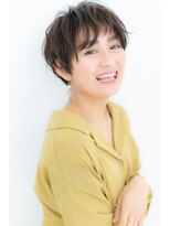 モッズヘア 上尾西口店(mod's hair)&nbsp;濡れ髪シースルー艶カラーハンサムショートY上尾20代30代40代