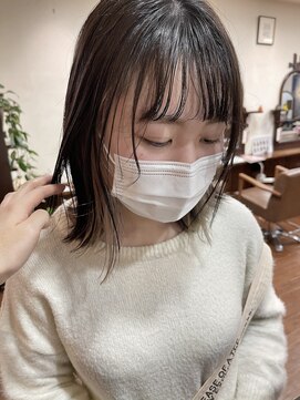 ピノリコ Hair&make pinorico ホワイトベージュ＊インナーカラー