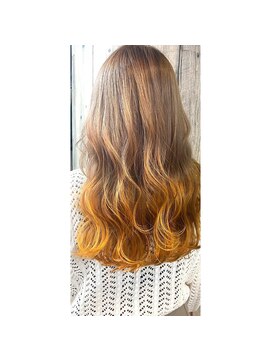 ジーナ 福岡千早(Zina) 【Zina】マンゴーオレンジ/艶カラー/20代30代40代