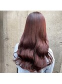 髪質改善/カラー/ピンクブラウン