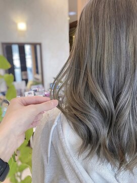 ヘアメイク ミチ 富田店(HAIRMAKE MICHI) 【MICHI 富田店 古作蓮】アッシュグレー