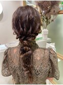 網下ろしほぐしヘアー/パーティセット/2次会
