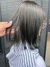 【2回目来店の方】カット+透明感ケアカラー+髪質改善トリートメント (水戸)