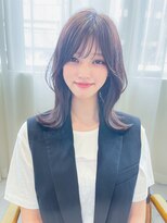 ルエ(rue) 大人可愛い20代30代40代インナーカラー小顔ウルフレイヤーボブ