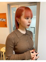 ルーム(Loom.)&nbsp;ハイトーン ブリーチ ケアブリーチ ダブルカラー ボブ ミニボブ