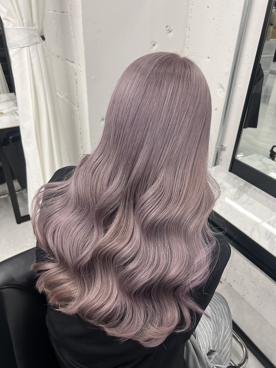 ラベンダーピンク☆ラベンダー/エクステ/グレージュ/ピンク