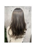 ハイライト/グレージュ/透明感グレージュ