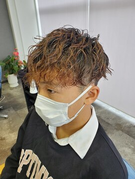 ピースバイラフトーキョウ(V by RAF Tokyo) スパイラルパーマ/マッシュベース/簡単スタイリング