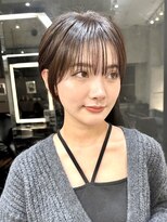 ロンドソレイユ 池袋(Lond soleil)&nbsp;ショート/ボブ/レイヤーカット/グレーベージュ/髪質改善[池袋]